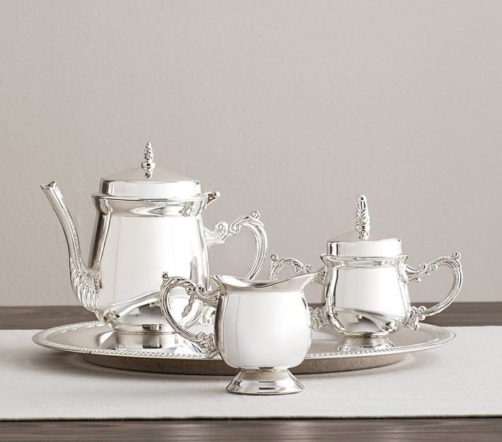 Silver Kids Tea Set | Pottery Barn Kids