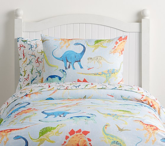 pottery barn kids dinosaur sheets