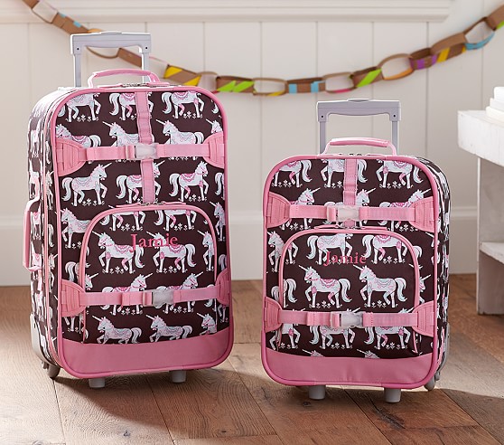 unicorn luggage set