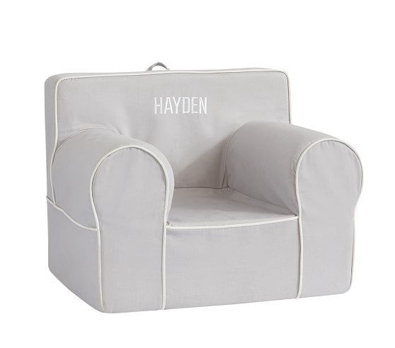 pottery barn kids personalized chair