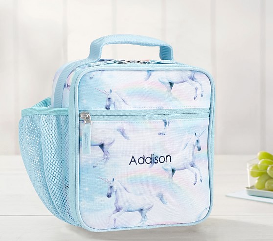 pottery barn unicorn lunch box