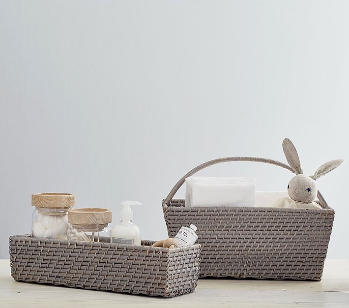 changing table storage basket