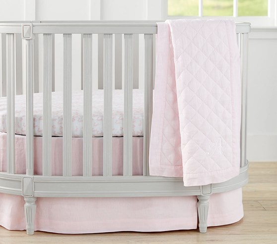 oval crib bumper