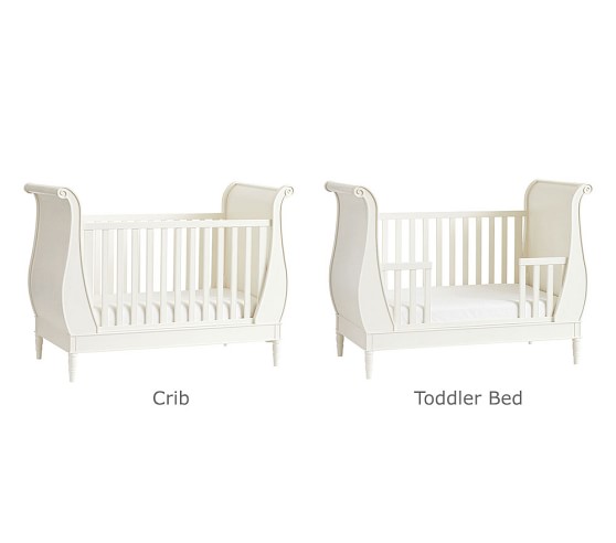 pottery barn kids sleigh crib