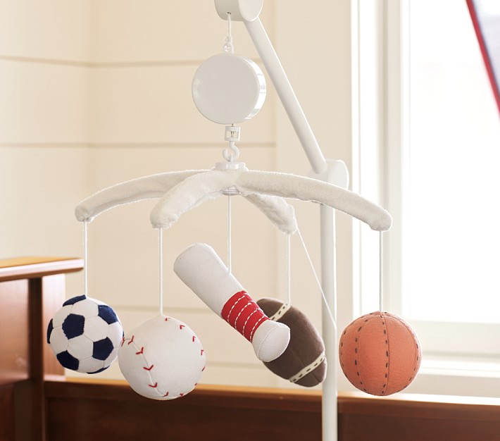 sports nursery decor