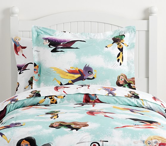 dc comics crib bedding