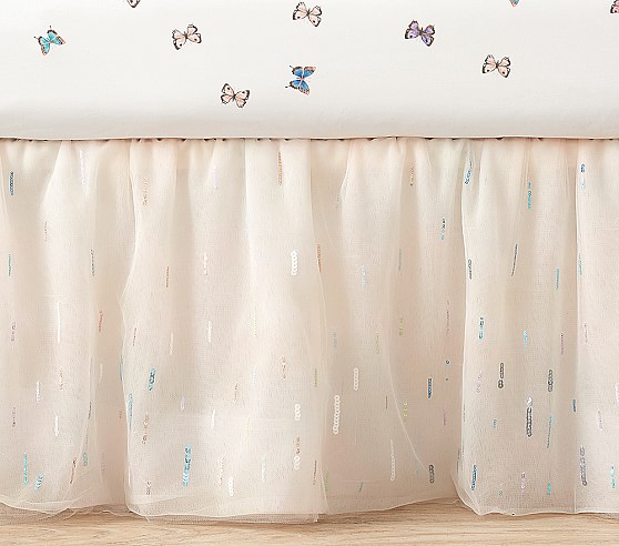 monique lhuillier crib skirt