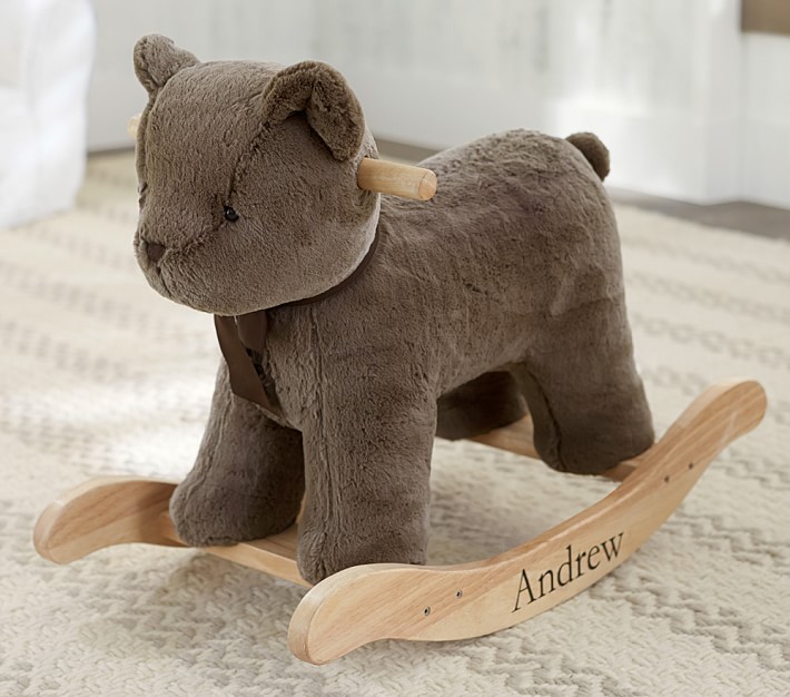 Nursery Bear Plush Toy Rocker | Animal 