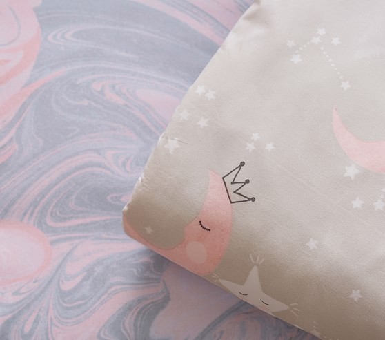 marble crib sheet