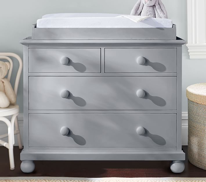 Catalina Changing Table Dresser & Topper Pottery Barn Kids