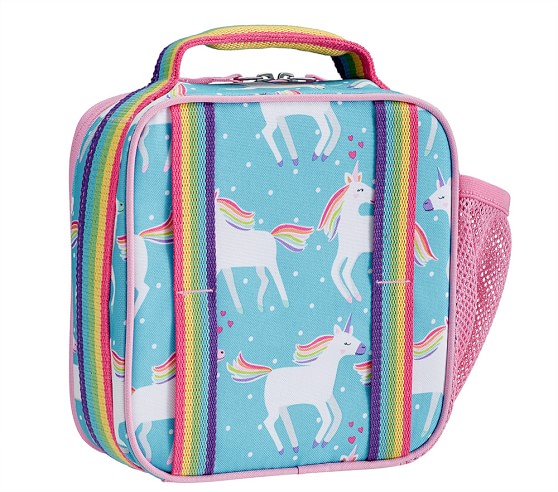 rainbow unicorn lunch box