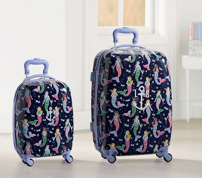 mermaid carry on luggage