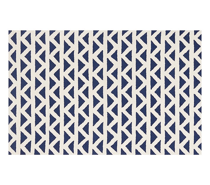 navy nursery rug