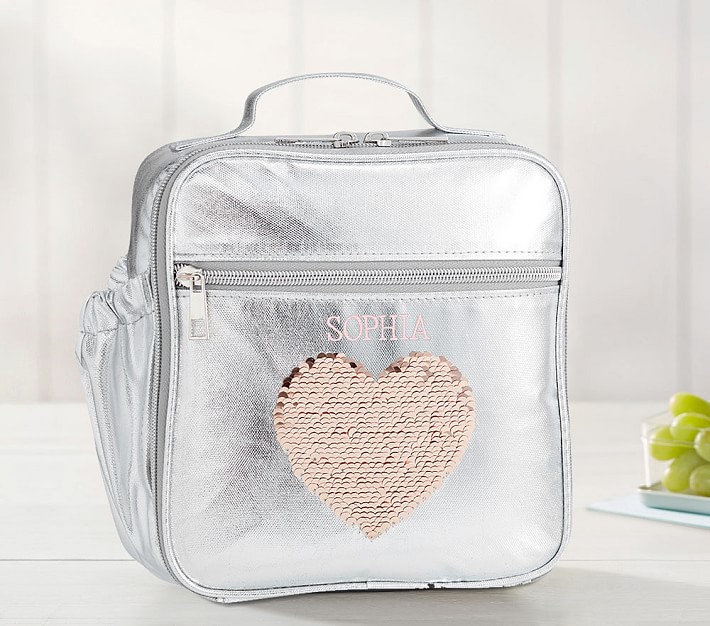 sparkly lunch bag