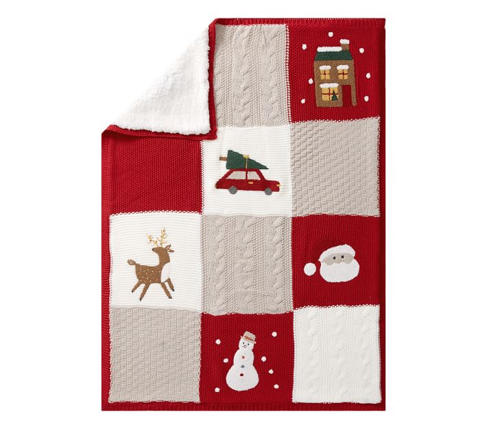 pottery barn teddy blanket