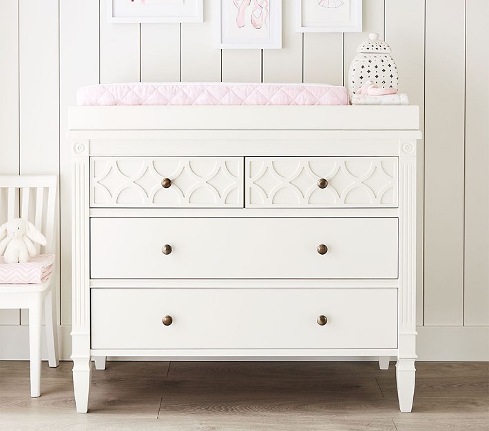 pottery barn mila crib