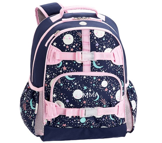 dark pink backpack