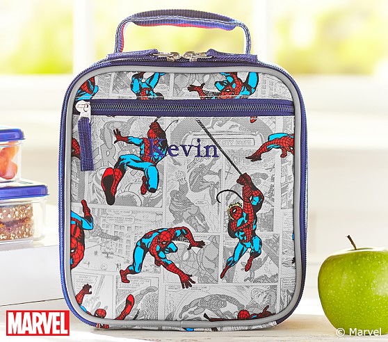 spiderman packed lunch box