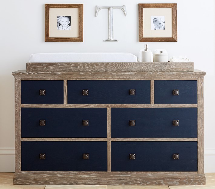 navy blue changing table