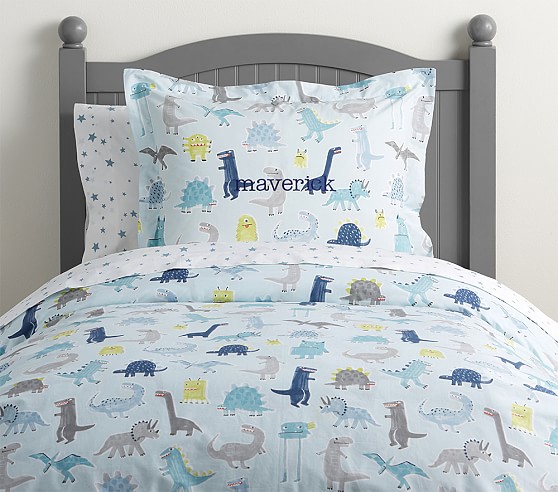 pottery barn dinosaur bedding