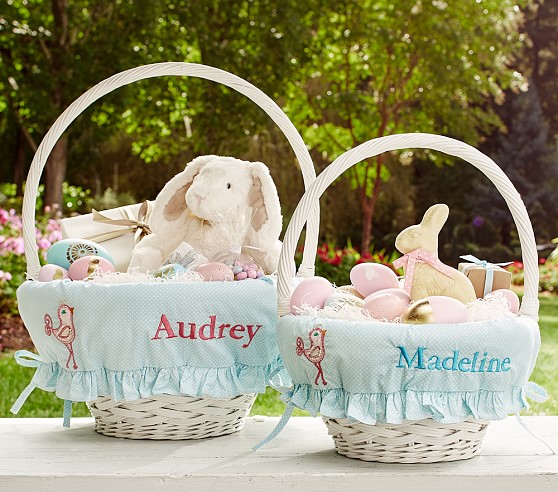 Appliqué Easter Basket | Pottery Barn Kids