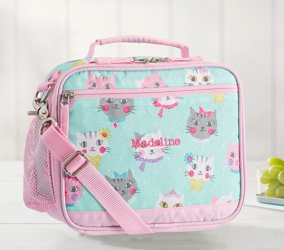 mackenzie aqua pink princess kitty backpacks
