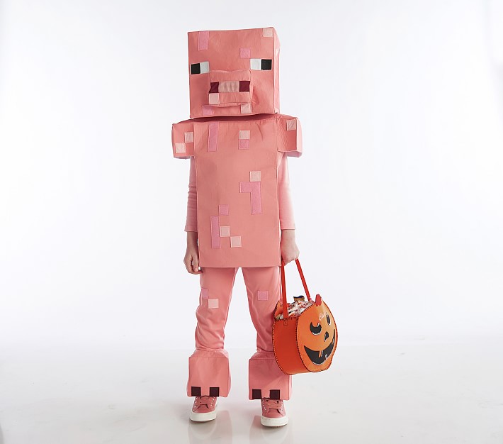 Minecraft Pig Kids Halloween Costume Pottery Barn Kids - piggy costume roblox real life