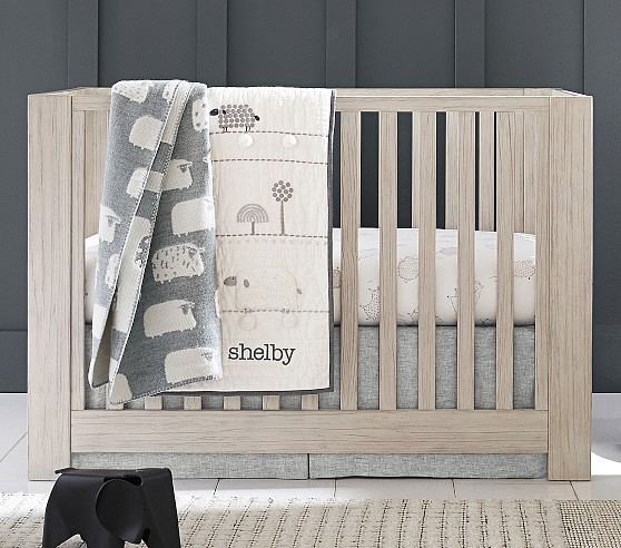 sheep cot bedding