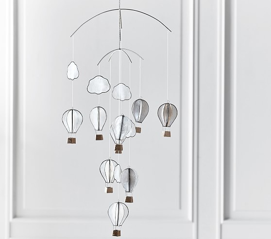 hot air balloon nursery ceiling light