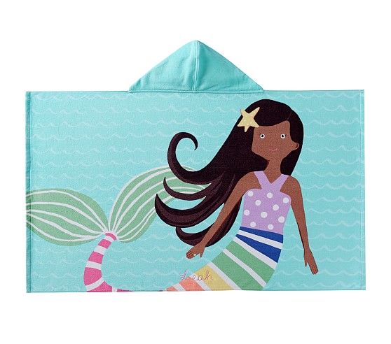 pottery barn kids hooded beach towel