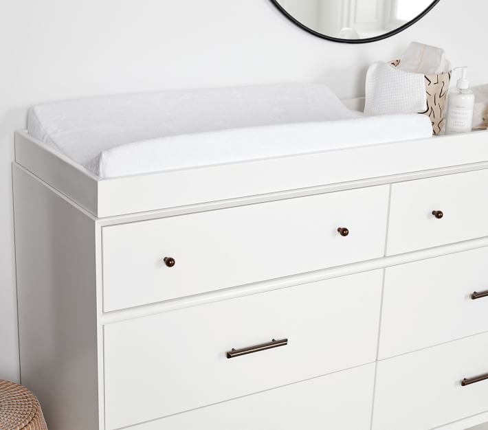 west elm x pbk MidCentury 6Drawer Changing Table Pottery Barn Kids