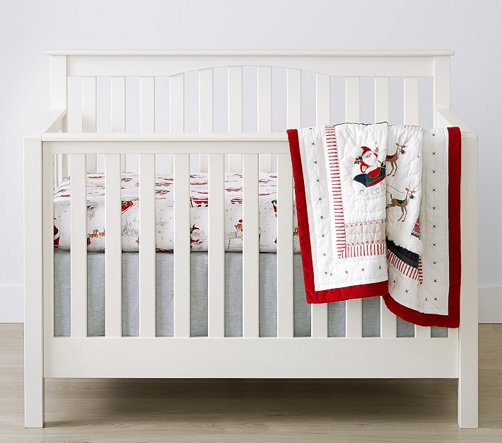 holiday crib bedding
