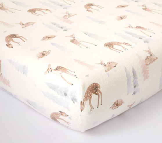 fawn crib bedding