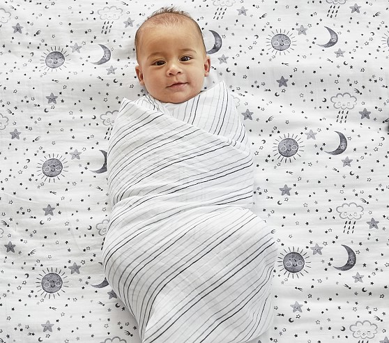 organic swaddle set