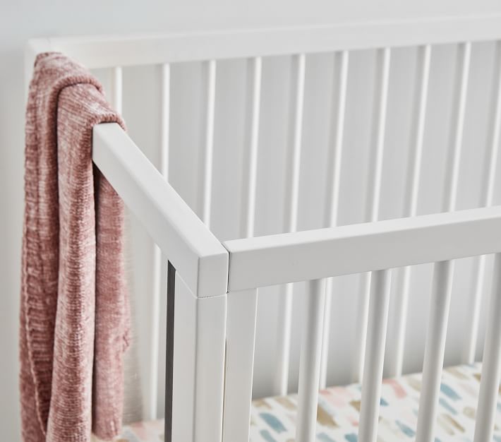 west elm x pbk Emilia Acrylic Convertible Crib Pottery Barn Kids