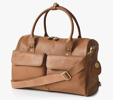 leather convertible diaper bag