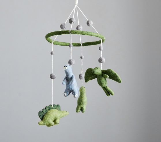 Baby Mobile Wool Toy Wool Mobile Baby Decor Nursery Decor Mobile Dinosaur Baby Crib Mobile Dinosaur Crib Mobile Felted Mobile Toys Baby Toddler Toys Phiat Lemonjelly Gr