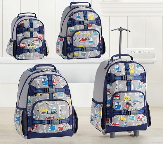 kids construction backpack