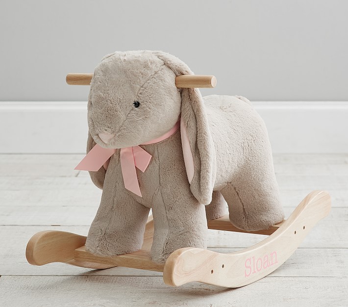 pottery barn kids bunny rocker