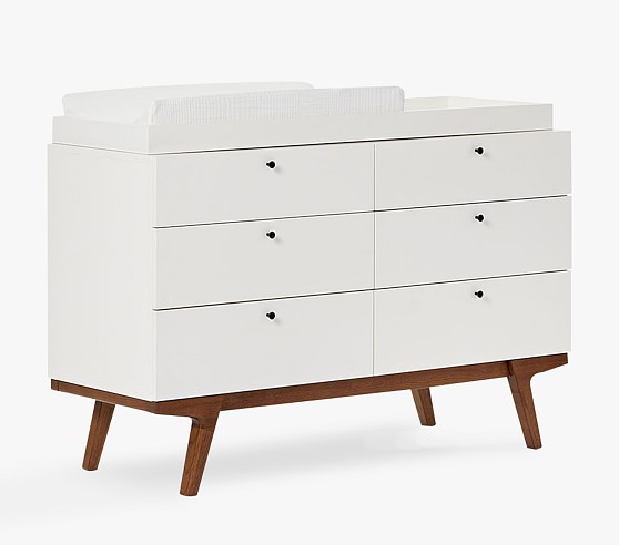 modern changing table dresser