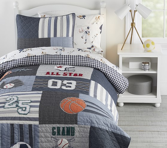 Sullivan Sports Kids Comforter Set Pottery Barn Kids