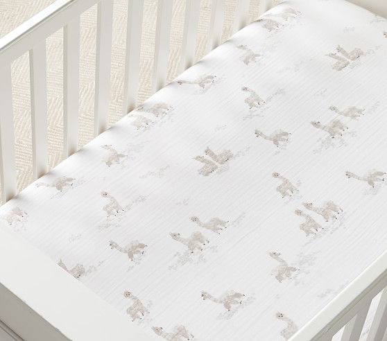 muslin crib skirt