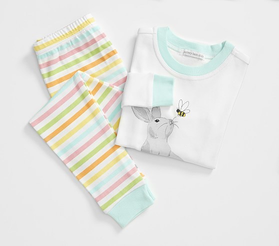 pottery barn baby pajamas