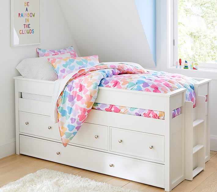 Elliott Captain's Storage Bed & Trundle | Kids Beds | Pottery Barn 