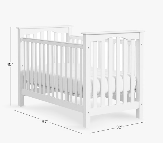pottery barn kendall low profile crib