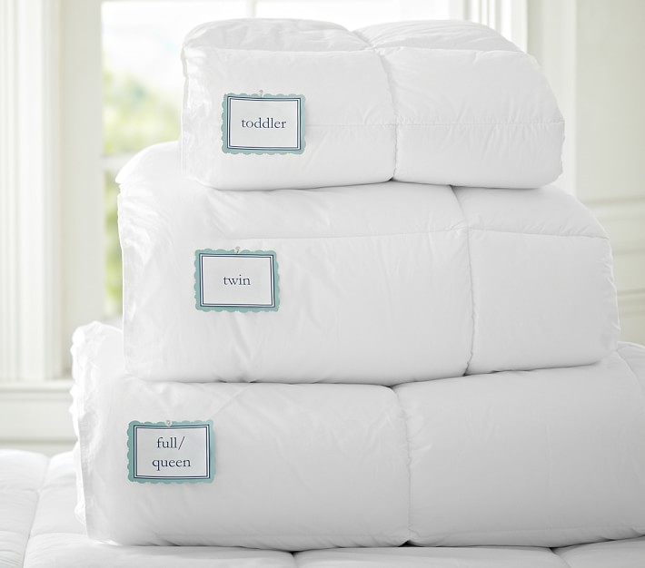 pottery barn down blanket