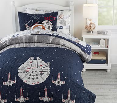 Star Wars™ Millennium Falcon™ Kids' Comforter Set | Pottery Barn Kids