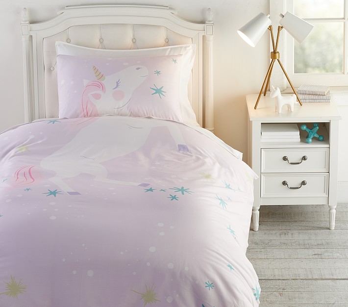Picture Perfect Unicorn Organic Twin Duvet Cover Shams Set Pottery Barn Kids - Bar Hop Sham Bedding Picture Perfect Unicorn Organic Twin Duvet Cover Shams Set Pottery Barn Kids - Bar Hop Sham Bedding