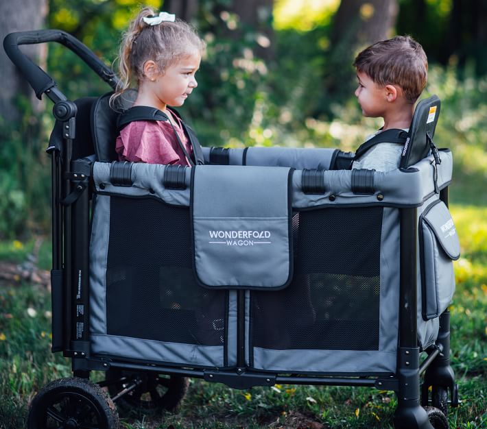 pottery barn double doll stroller