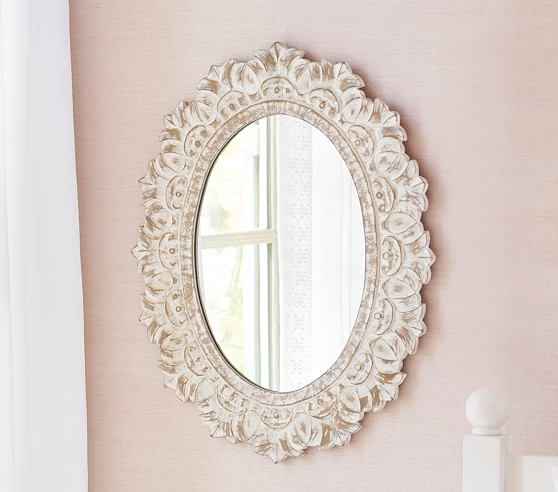 Carved Oval Kids Mirror Pottery Barn Carved Oval Kids Mirror Pottery Barn, Carved Wood Mirror Pottery Barn